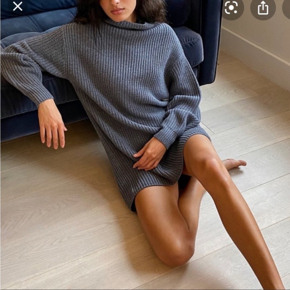 Wilfred Montpellier Merino Wool Sweater Dress
